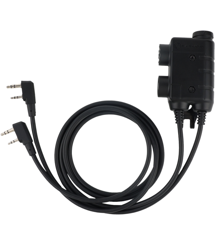 Διακόπτης PTT για Ωτοασπίδες EARMOR,M56-ICOM, 2 x ICOM, Standard