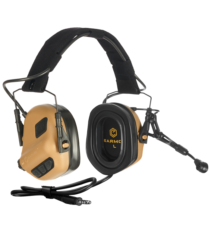 Ωτοασπίδες - Ακουστικά Επικοινωνίας EARMOR M32 Plus Coyote Brown