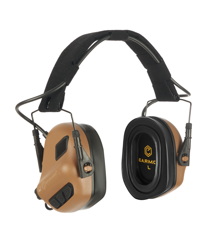 Ωτοασπίδες Ηλεκτρονικές EARMOR M31 Plus, Coyote Brown