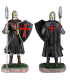 ΦΙΓΟΥΡΑ ΔΙΑΚΟΣΜΗΤΙΚΟ TOLE10 Shield-spear black Templar Knight. Resin, 8cm, 39519