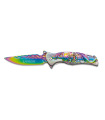 ΣΟΥΓΙΑΣ ALBAINOX, Rainbow bicoloured penknife, blade 9cm, 18927