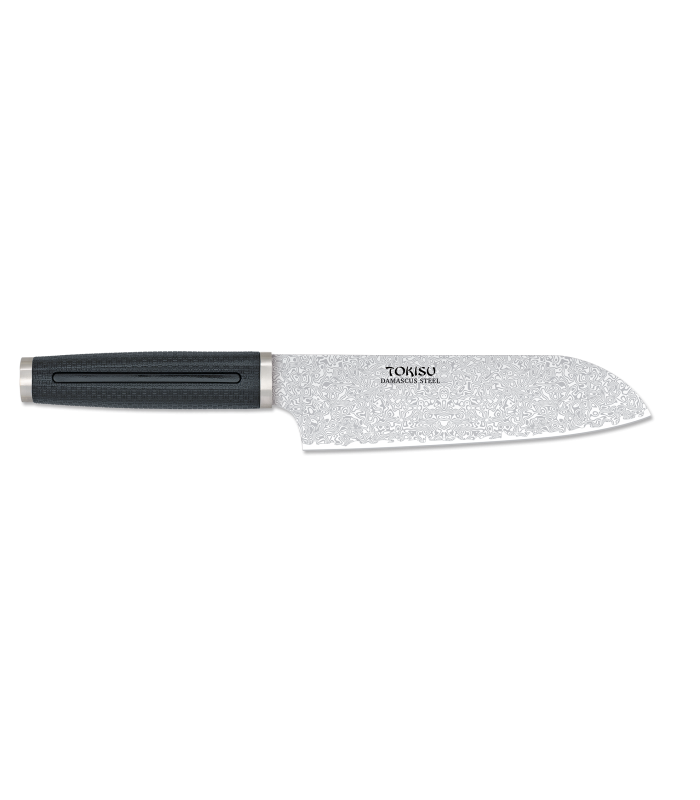 ΜΑΧΑΙΡΙ ΚΟΥΖΙΝΑΣ TOKISU, SANTOKU TOKISU knife.Damascus blade 18 cm, 17477