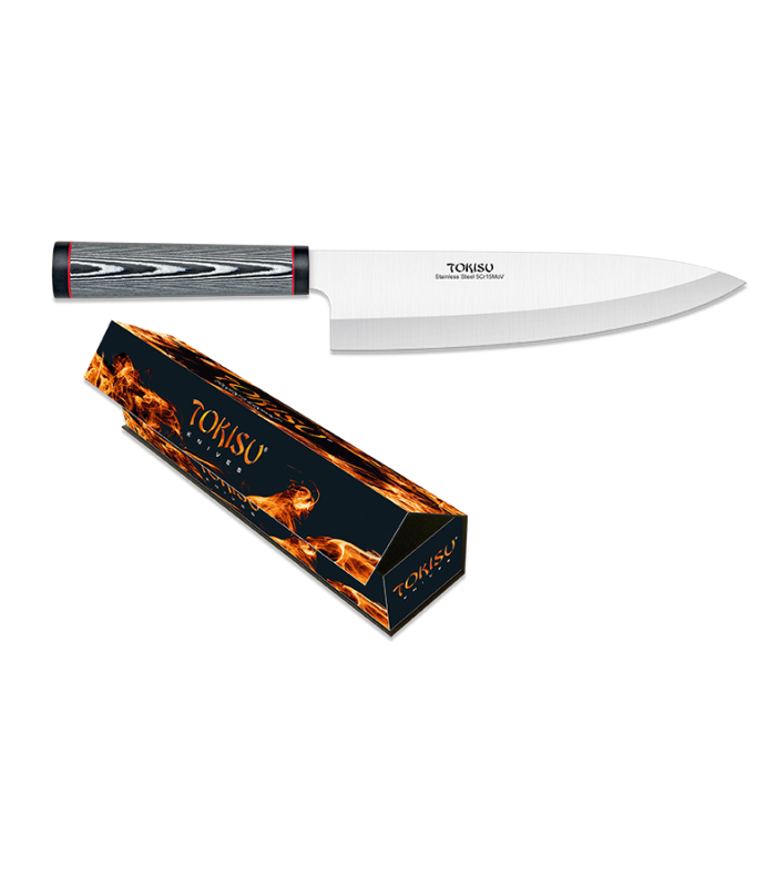 ΜΑΧΑΙΡΙ ΚΟΥΖΙΝΑΣ TOKISU, GYUTO knife. Blade 21.5 cm, 17461