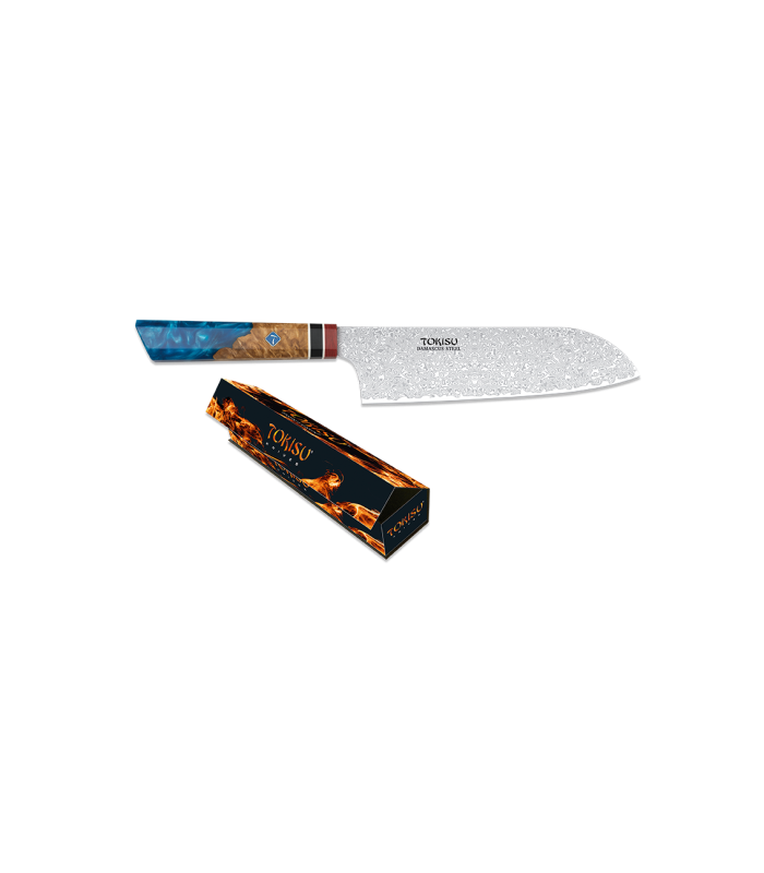 ΜΑΧΑΙΡΙ ΚΟΥΖΙΝΑΣ TOKISU, SANTOKU knife.Damascus blade 19.5, 17455