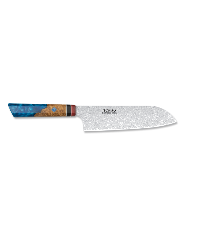 ΜΑΧΑΙΡΙ ΚΟΥΖΙΝΑΣ TOKISU, SANTOKU knife.Damascus blade 19.5, 17455
