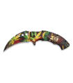 ΣΟΥΓΙΑΣ ALBAINOX, Marijuana 3D folding knife. 8 c