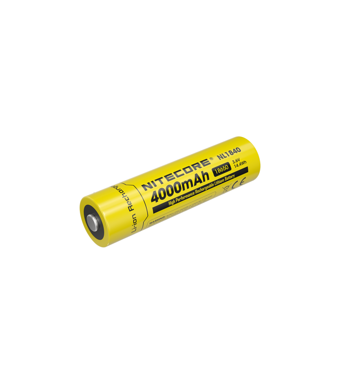 ΜΠΑΤΑΡΙΑ NITECORE 18650 / 4000mAh (τιμή τεμαχίου), NL1840