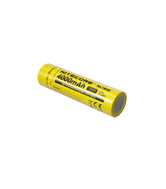 ΜΠΑΤΑΡΙΑ NITECORE 18650 / 4000mAh (τιμή τεμαχίου), NL1840