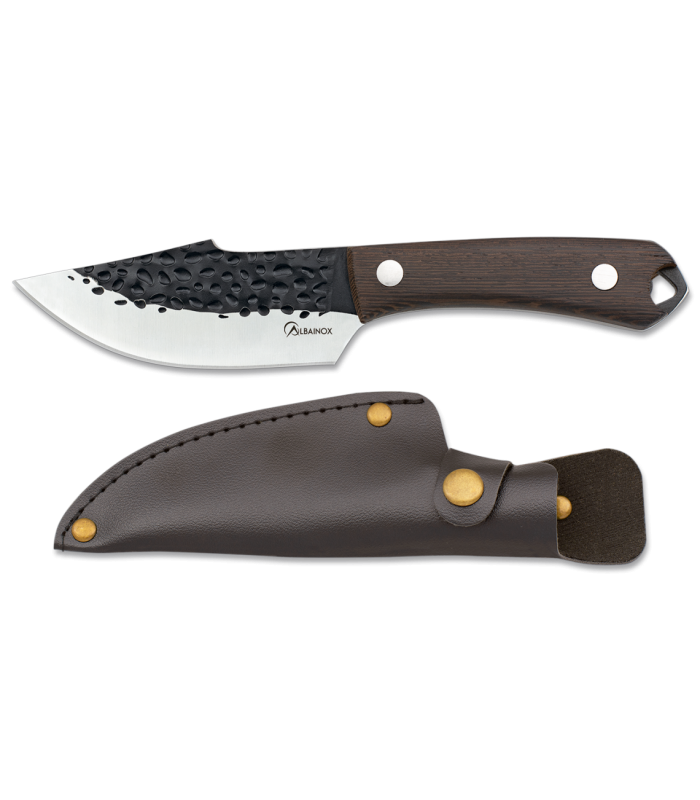 ΜΑΧΑΙΡΙ Albainox wenge wood knife. Blade 10.5 cm, 32708