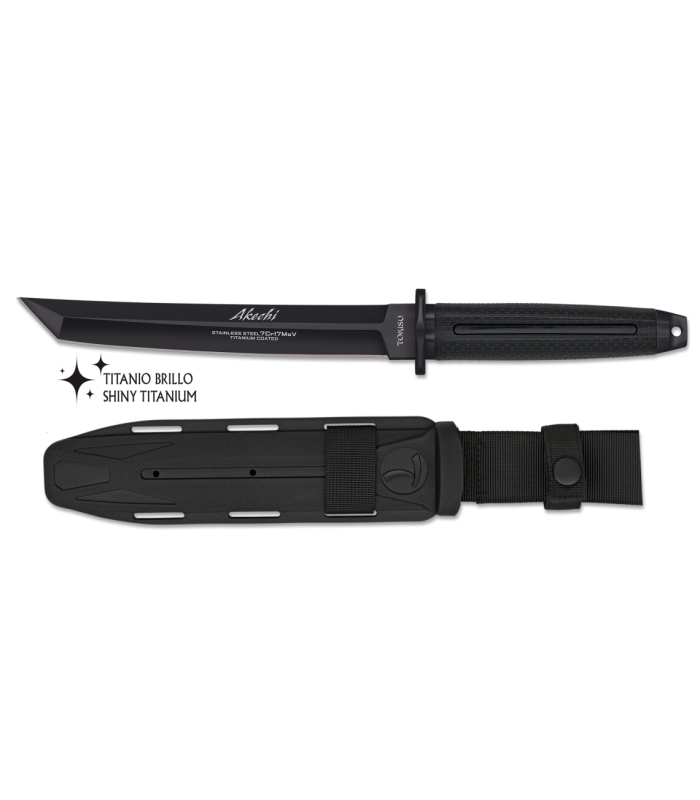 ΜΑΧΑΙΡΙ TOKISU, Akechi black knife, Blade 19.4 cm, 32697