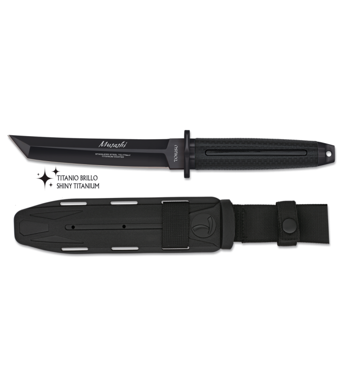 ΜΑΧΑΙΡΙ TOKISU Musashi black knife. Blade 15 cm, 32696