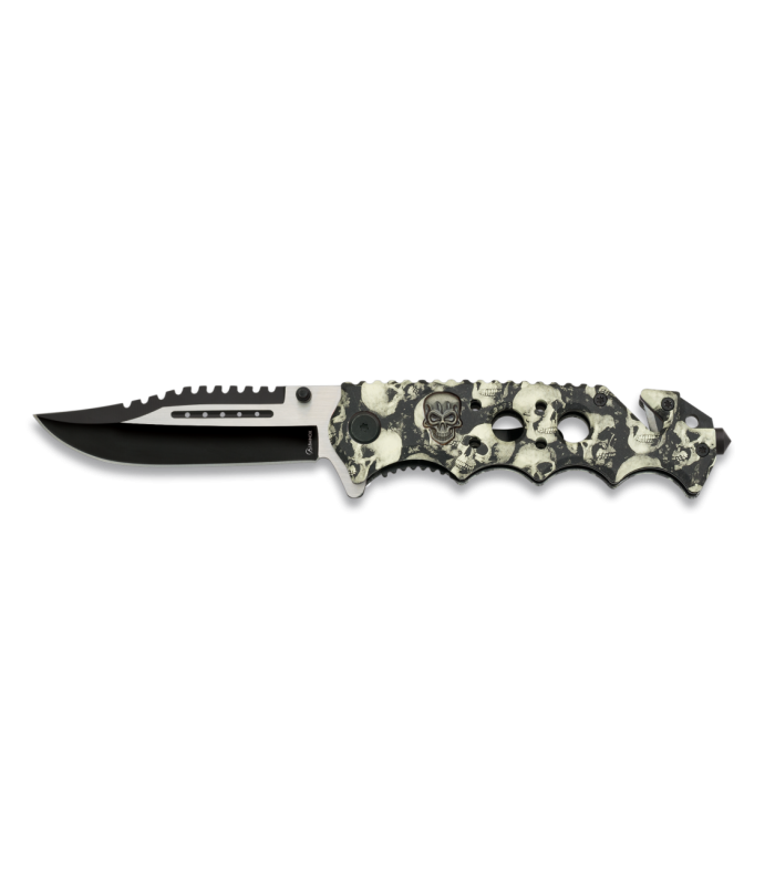 ΣΟΥΓΙΑΣ Albainox SKULLS Penknife, 8.7cm, 19867