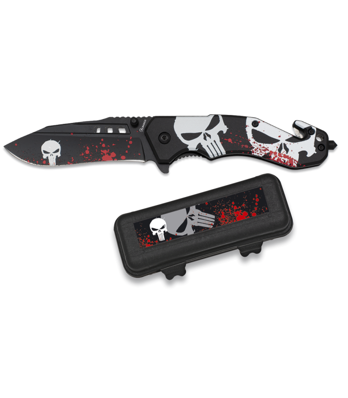 ΣΟΥΓΙΑΣ ALBAINOX Penknife, SKULL, Blade 8.5cm, 18683