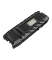 ΦΑΚΟΣ LED NITECORE THUMB LEO s/n, rechargable, 45lumens+500mW UV