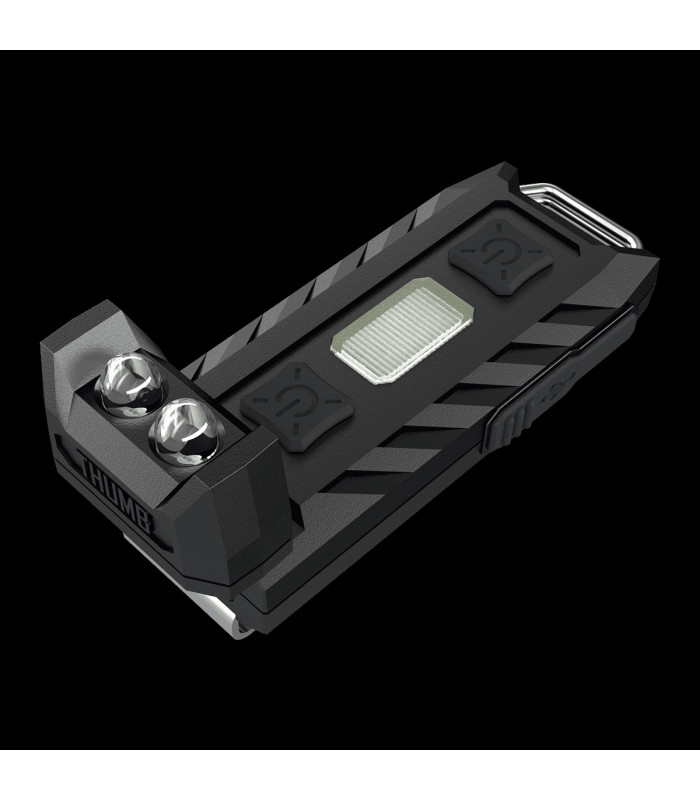 ΦΑΚΟΣ LED NITECORE THUMB LEO s/n, rechargable, 45lumens+500mW UV