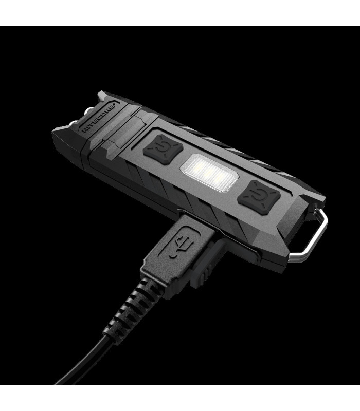 ΦΑΚΟΣ LED NITECORE THUMB LEO s/n, rechargable, 45lumens+500mW UV