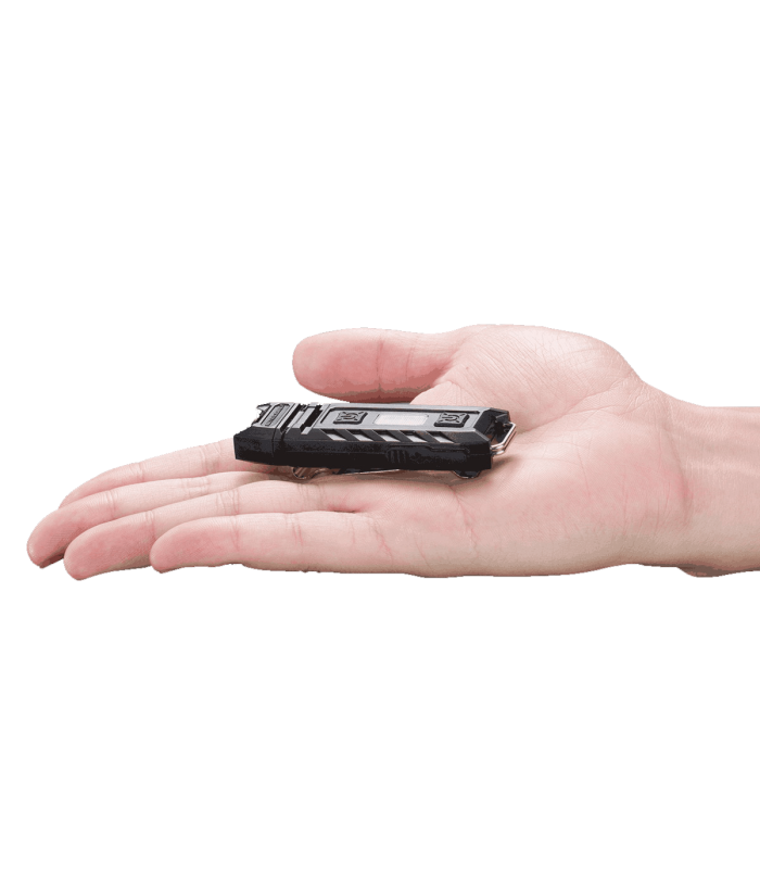 ΦΑΚΟΣ LED NITECORE THUMB LEO s/n, rechargable, 45lumens+500mW UV