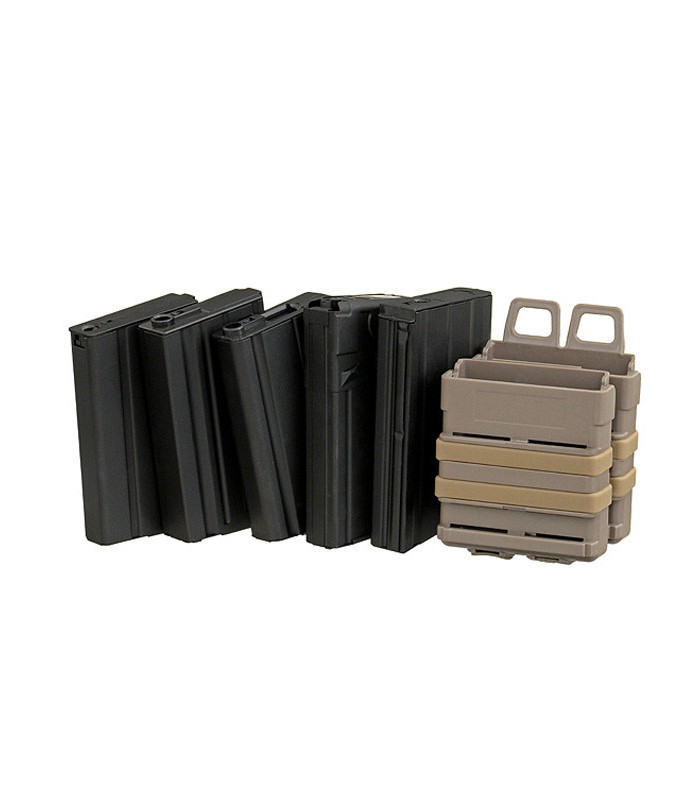 FMA Polymer MOLLE 7.62 mm Magazine Pouches 2 Pieces | Sabotage Oddal