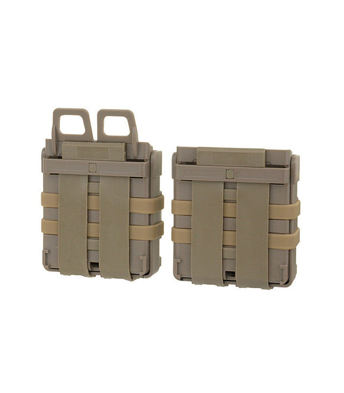 Θήκες Γεμιστήρων FMA Polymer MOLLE 7.62 mm Magazine Pouches 2 Τεμάχια | Sabotage Oddal