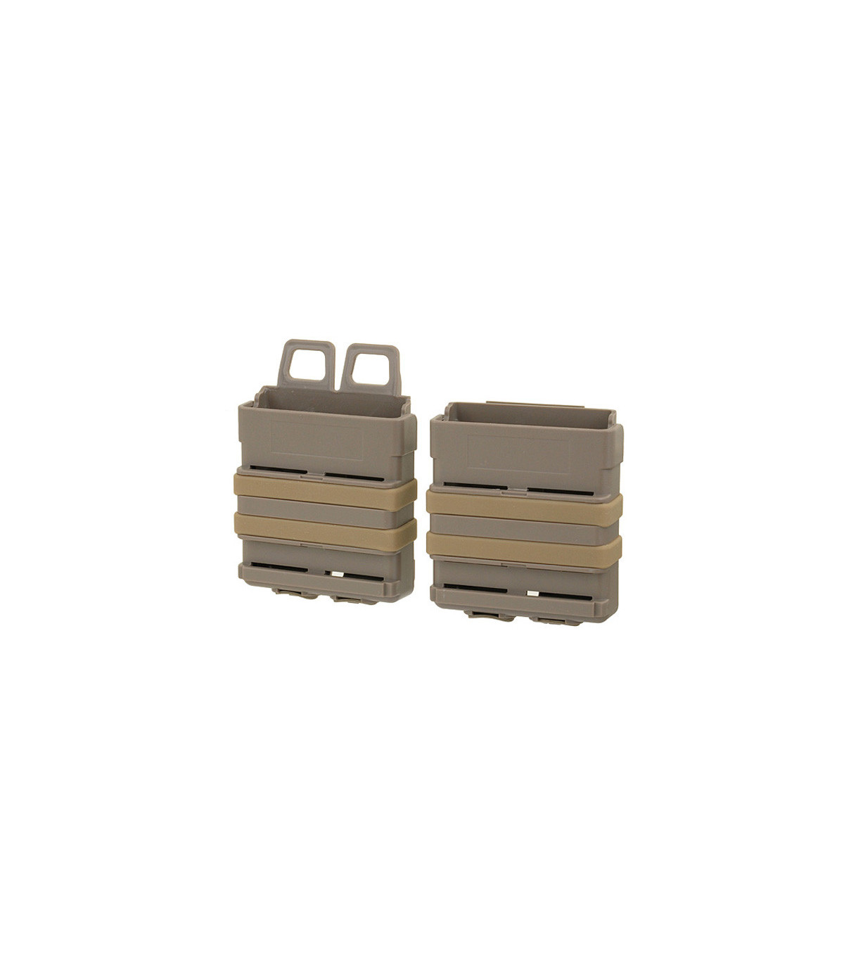 Θήκες Γεμιστήρων FMA Polymer MOLLE 7.62 mm Magazine Pouches 2 Τεμάχια | Sabotage Oddal