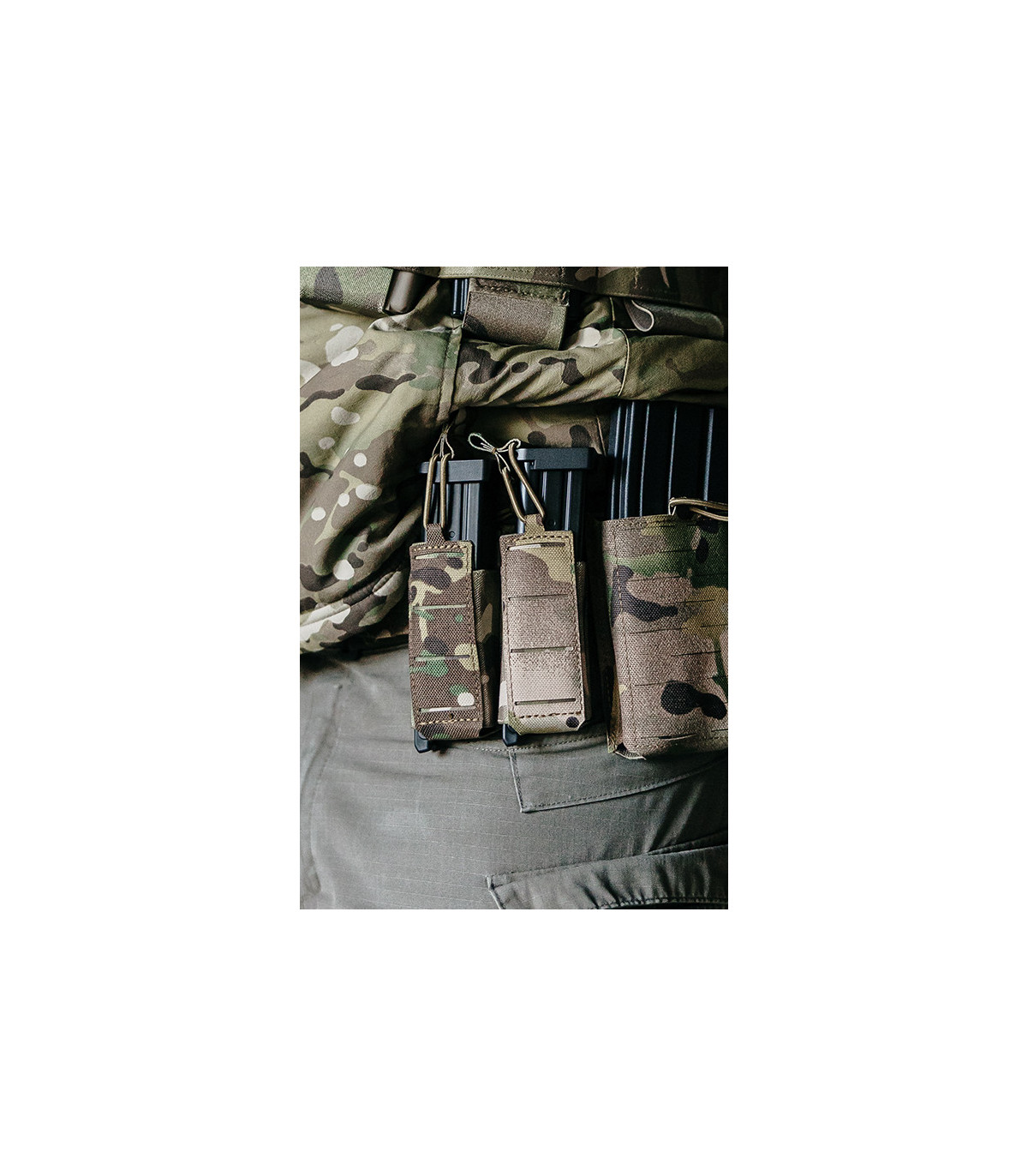 Μονή Θήκη Γεμιστήρα Πιστολιού 8Fields Single Elastic Laser-Cut Pistol Magazine Pouch Ελαστική | Sabotage Oddal