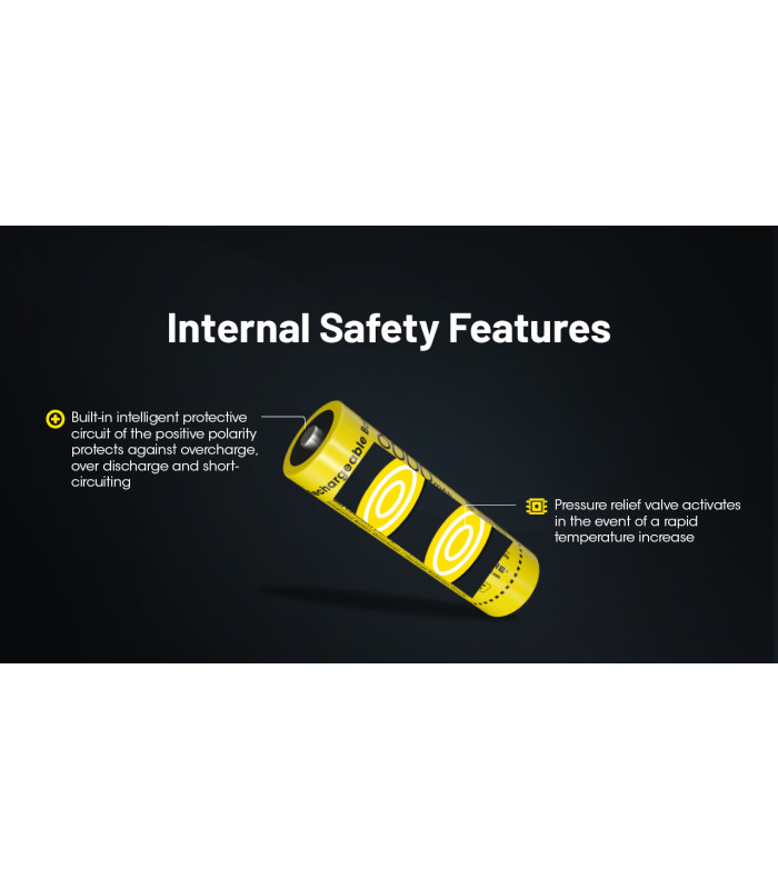 ΜΠΑΤΑΡΙΑ NITECORE 21700/ 6000mAh / HP (τιμή τεμαχίου)