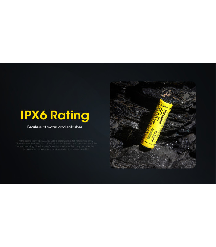 ΜΠΑΤΑΡΙΑ NITECORE 21700/ 6000mAh / HP (τιμή τεμαχίου)