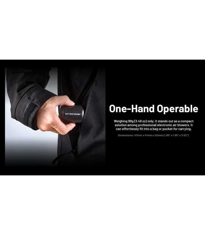 BLOWER BABY BB Nano, ΦΥΣΗΤΗΡΑΣ NITECORE