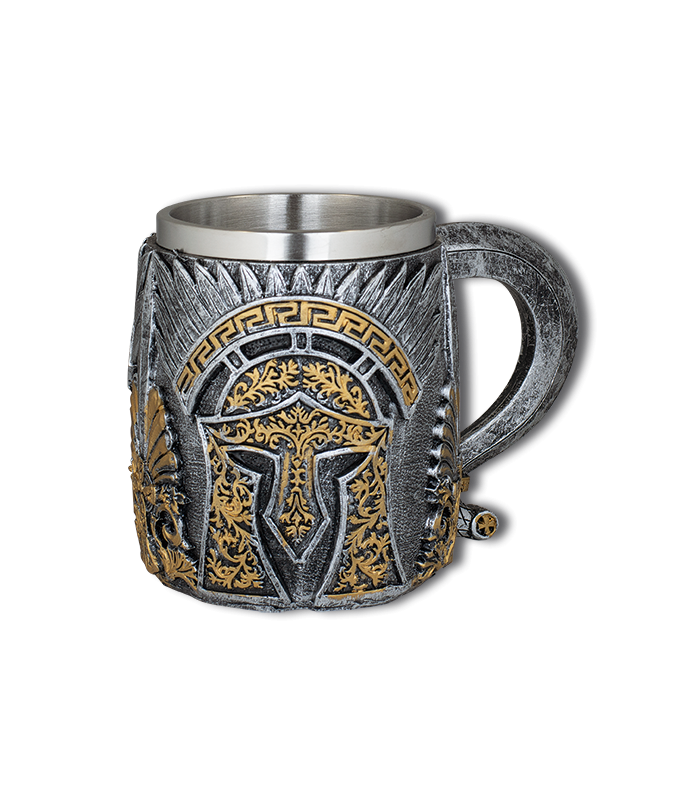 ΠΟΤΗΡΙ ΔΙΑΚΟΣΜΗΤΙΚΟ TOLE10 Armour-helmet resin mug, 39522