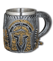 ΠΟΤΗΡΙ ΔΙΑΚΟΣΜΗΤΙΚΟ TOLE10 Armour-helmet resin mug, 39522