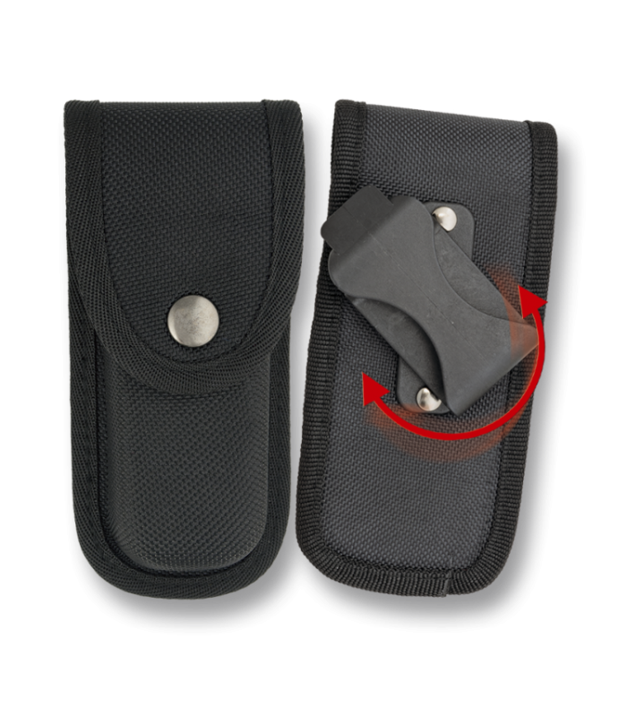 ΘΗΚΗ ΣΟΥΓΙΑ ALBAINOX for pocket knife Black, 34080