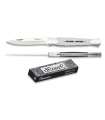 ΣΟΥΓΙΑΣ Albainox Decore penknife. White. Bl 8.8, 19878