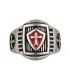 Δαχτυλίδι Templar shield ring. Size O22