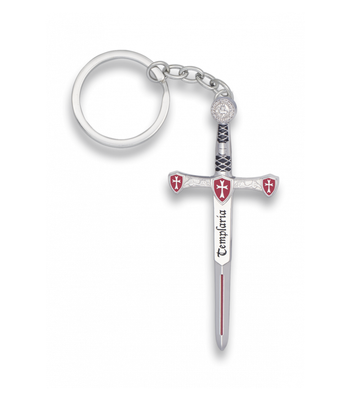 ΜΠΡΕΛΟΚ TOLE10 key-ring. TEMPLAR SWORD 8.3 cm, 09784