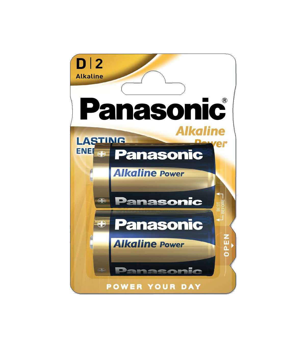 ΜΠΑΤΑΡΙΑ PANASONIC Alkaline, LR20, D, BL2 (τιμή Ζεύγους)