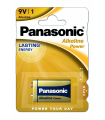 ΜΠΑΤΑΡΙΑ PANASONIC Alkaline, 6LR61, 9V, BL1 (τιμή τεμαχίου)