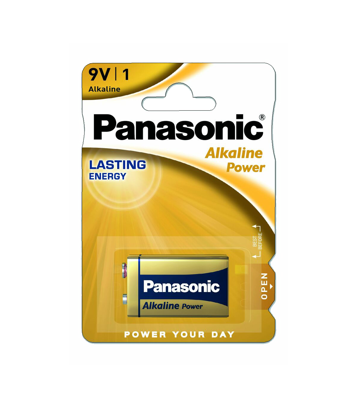 ΜΠΑΤΑΡΙΑ PANASONIC Alkaline, 6LR61, 9V, BL1 (τιμή τεμαχίου)