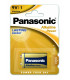 ΜΠΑΤΑΡΙΑ PANASONIC Alkaline, 6LR61, 9V, BL1 (τιμή τεμαχίου)
