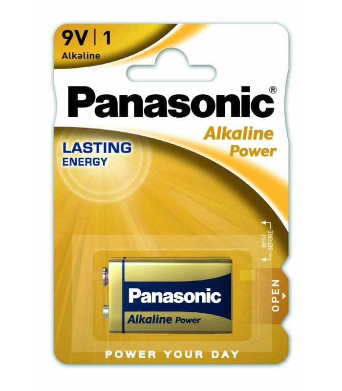 ΜΠΑΤΑΡΙΑ PANASONIC Alkaline, 6LR61, 9V, BL1 (τιμή τεμαχίου)
