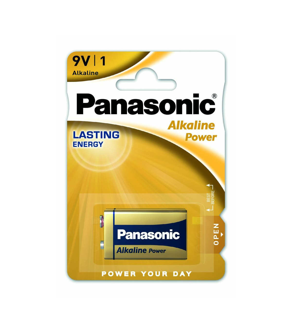 ΜΠΑΤΑΡΙΑ PANASONIC Alkaline, 6LR61, 9V, BL1 (τιμή τεμαχίου)