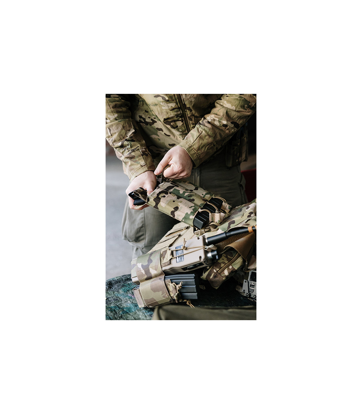 Πάνελ Γεμιστήρων 8Fields Panel Buckle Up Laser-Cut For 3 AR15/AK Magazines Για 3 Γεμιστήρες | Sabotage Oddal