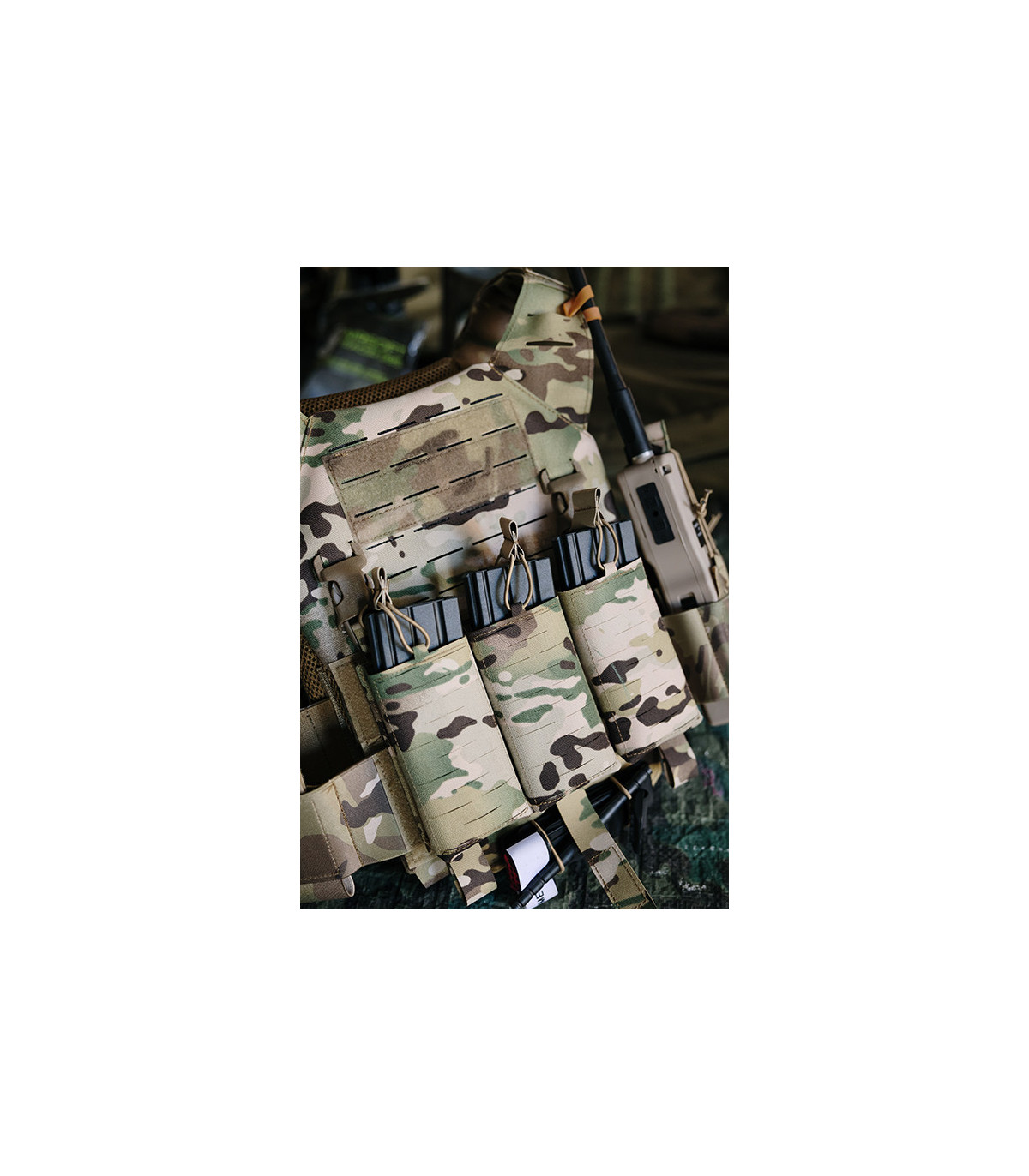 Πάνελ Γεμιστήρων 8Fields Panel Buckle Up Laser-Cut For 3 AR15/AK Magazines Για 3 Γεμιστήρες | Sabotage Oddal