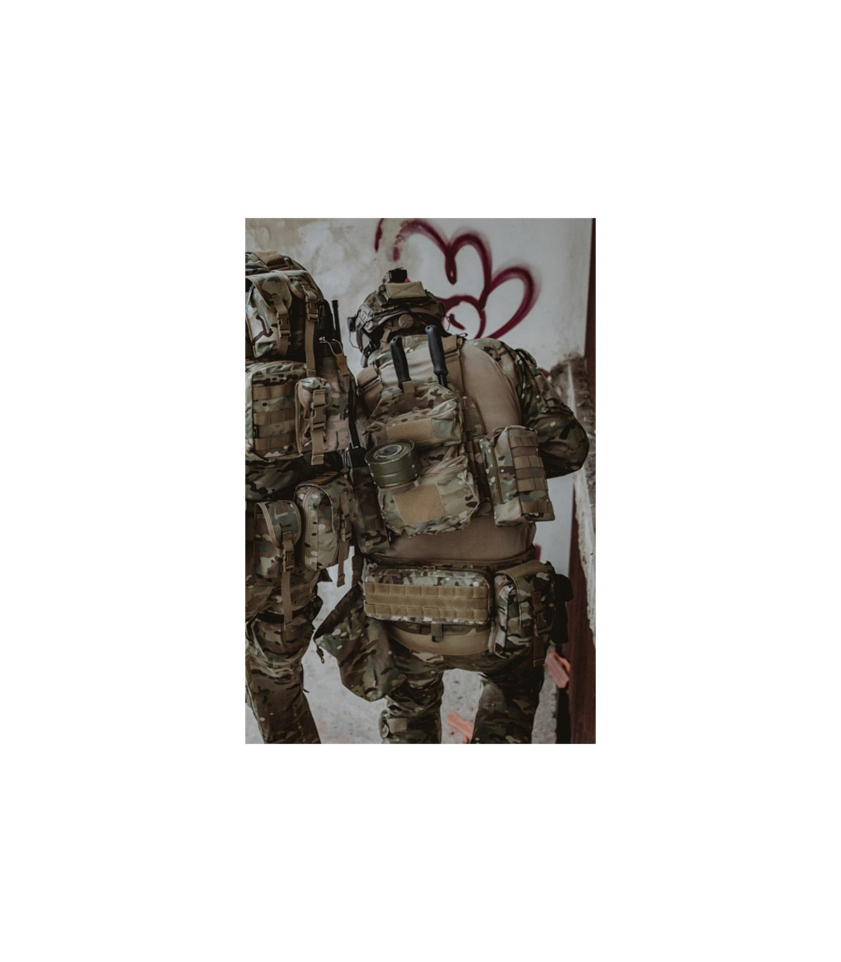 Πάνελ Πλάτης 8Fields Assault Back Panel Mod.2 MOLLE | Sabotage Oddal