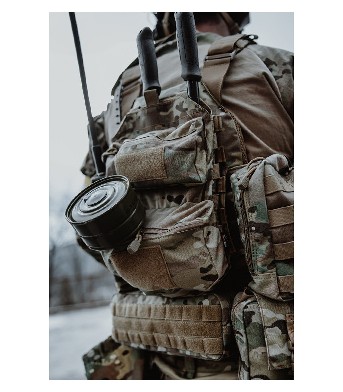 Πάνελ Πλάτης 8Fields Assault Back Panel Mod.2 MOLLE | Sabotage Oddal