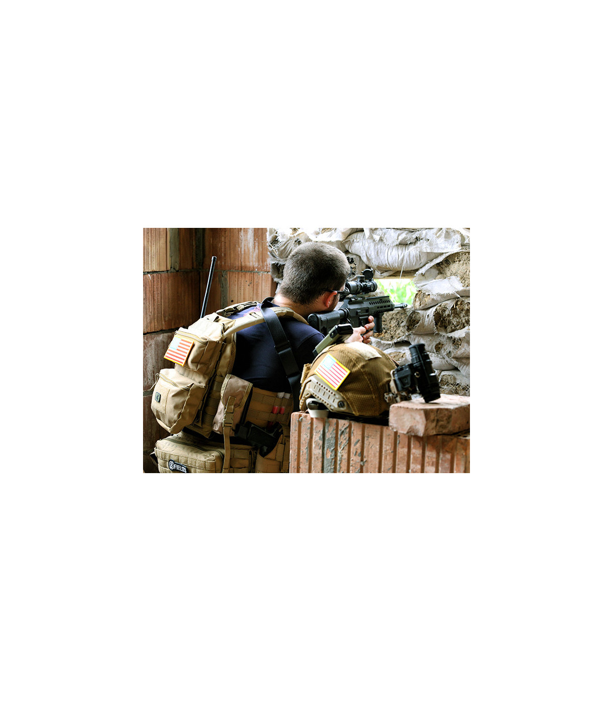 8Fields Assault Back Panel Mod.2 ΜOLLE | Sabotage Oddal