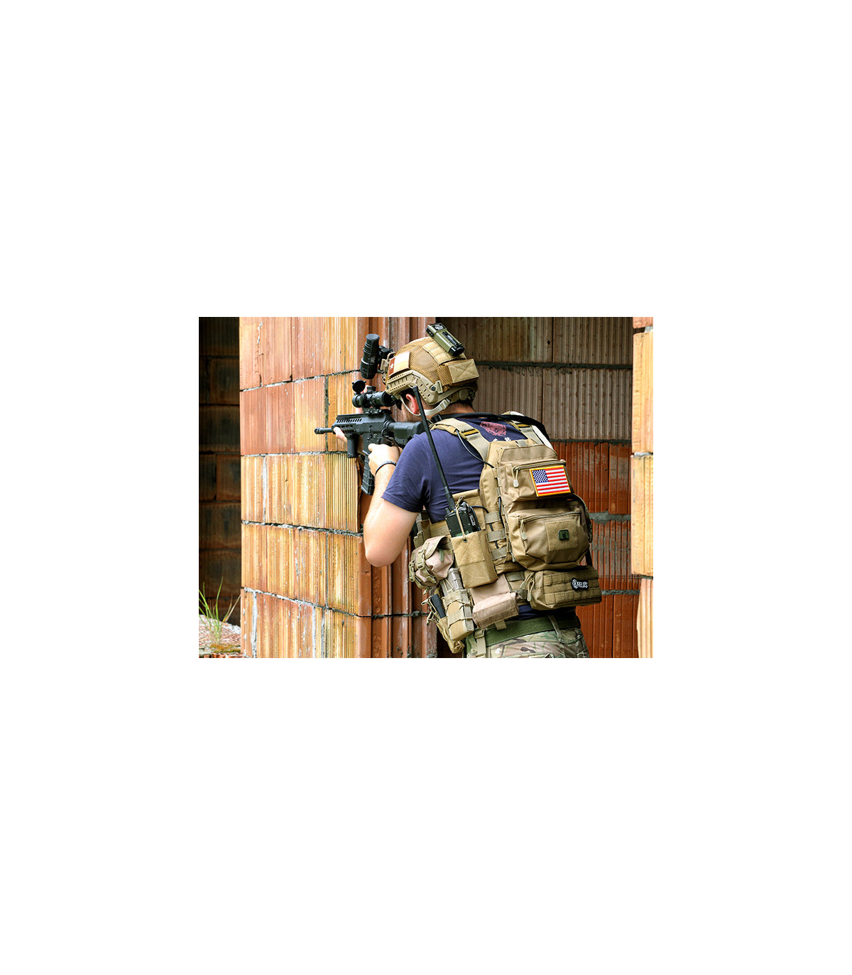Πάνελ Πλάτης 8Fields Assault Back Panel Mod.2 MOLLE | Sabotage Oddal