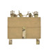 8Fields Laser-Cut Low Profile Buckle Up Panel for 3 Magazines | Sabotage Oddal