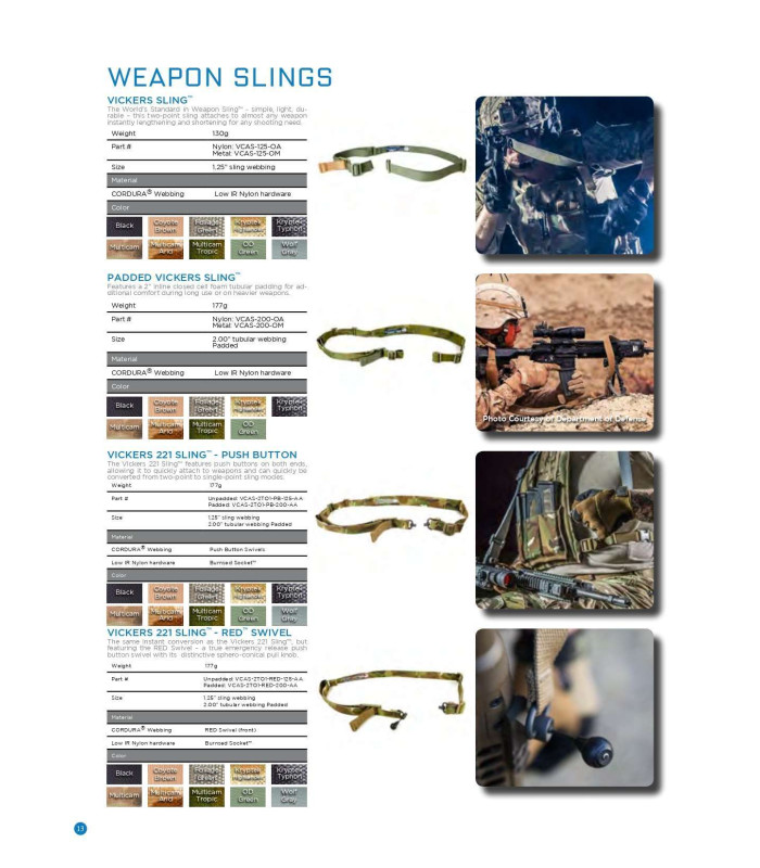 BLUE FORCE GEAR VICKERS SLING MULTICAM