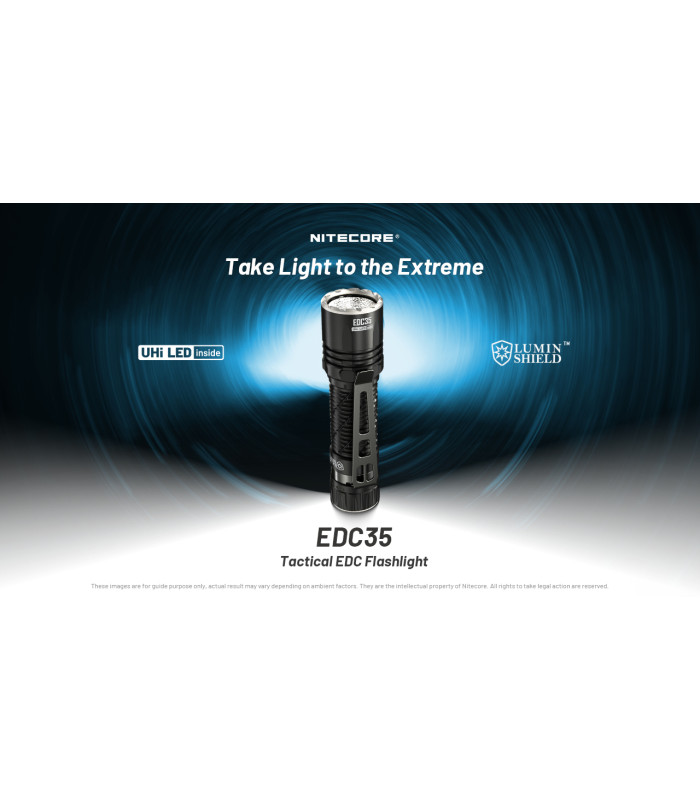 ΦΑΚΟΣ LED NITECORE EDC35, 5000Lumens, UHi LED