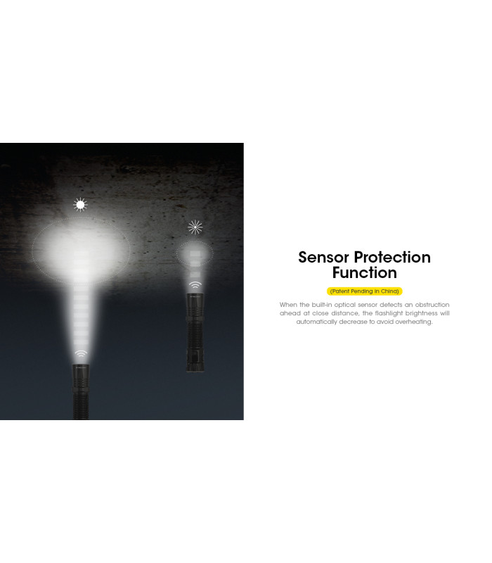 ΦΑΚΟΣ LED NITECORE EDC35, 5000Lumens, UHi LED